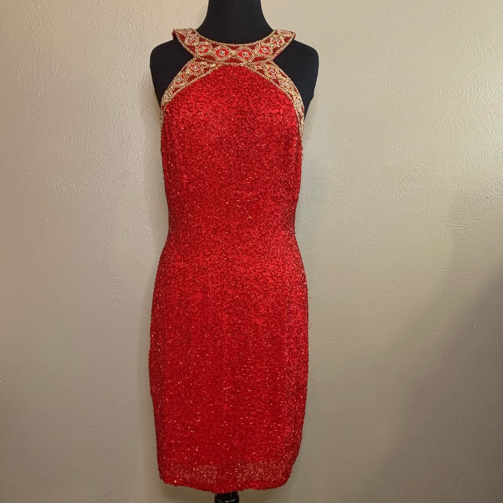 Vintage Beaded Dress